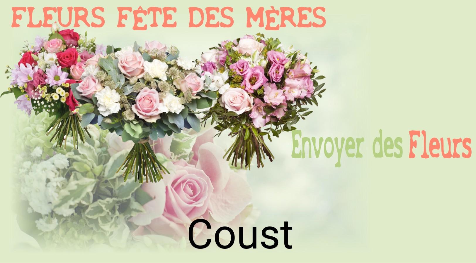 Bouquet de Fête des Mères livré à Coust